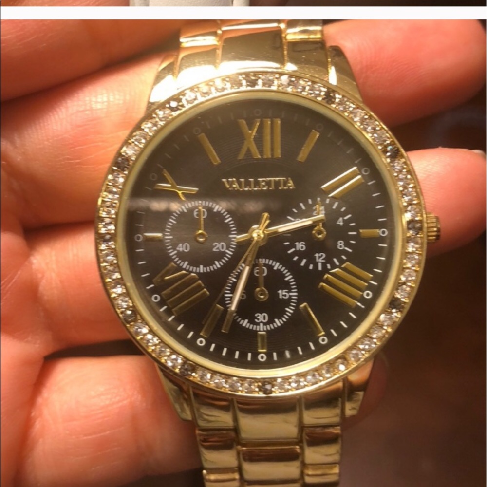 Gold watch by Valletta